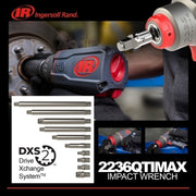 DURAFORCE Ingersoll Rand 2236TIMAX2 1/2" Pneumatic Impact Wrench DXS 2 with 2" Shank