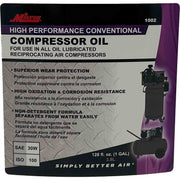 DURAFORCE Milton 1002 High Performance SAE 30W Air Compressor Oil - 1 Gallon