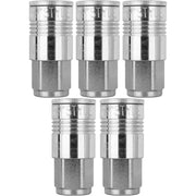 DURAFORCE Milton 1805 3/8" FNPT P Style Coupler Pack of 5 Air Tool Fittings