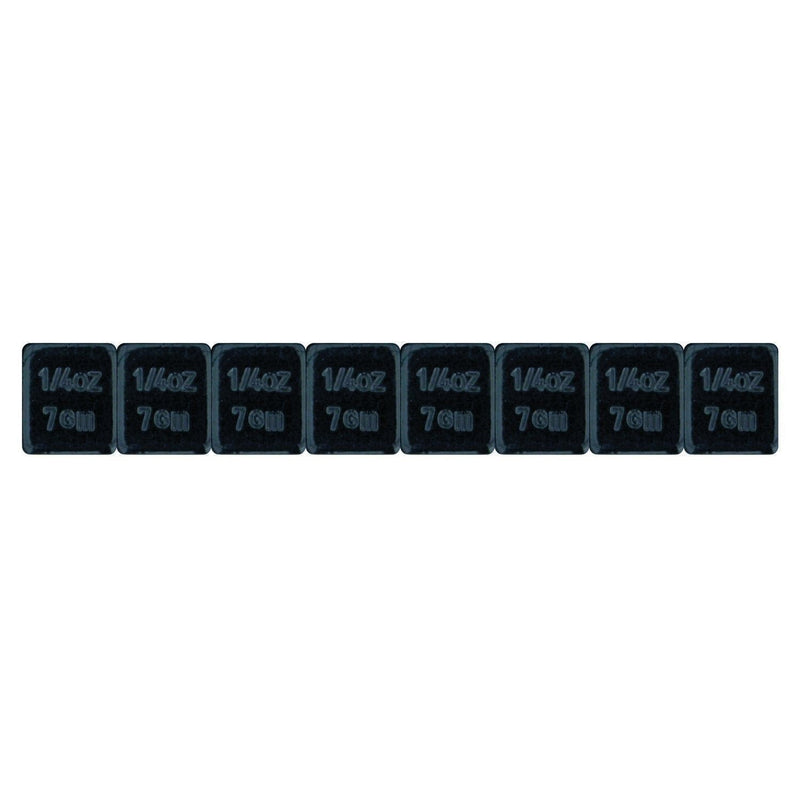 DURAFORCE Ascot 484-37026 Black Steel Adhesive Wheel Weights 0.25oz 3/4" 30 Pack