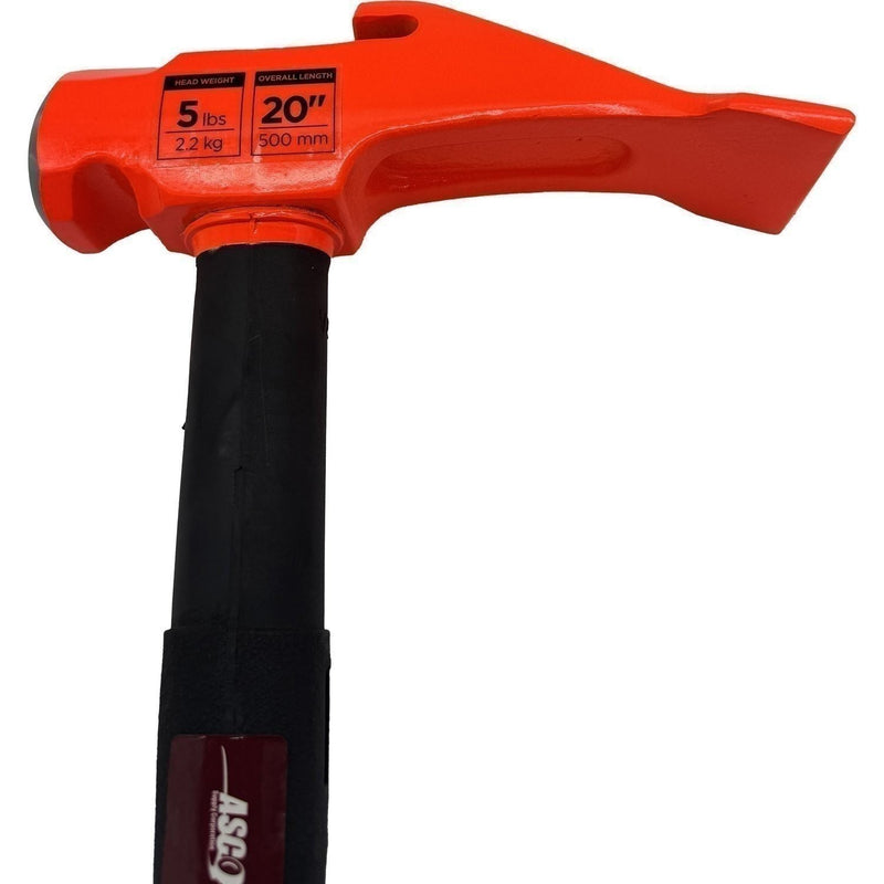 DURAFORCE Ascot 20" 5lb Steel Duckbill Tire Bead Breaking Hammer Tool
