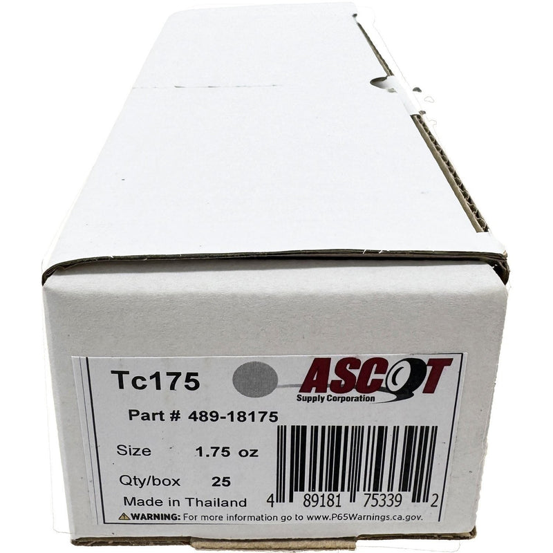 DURAFORCE Ascot T Style Coated Clip-On Wheel Weights 1.75oz Box of 25