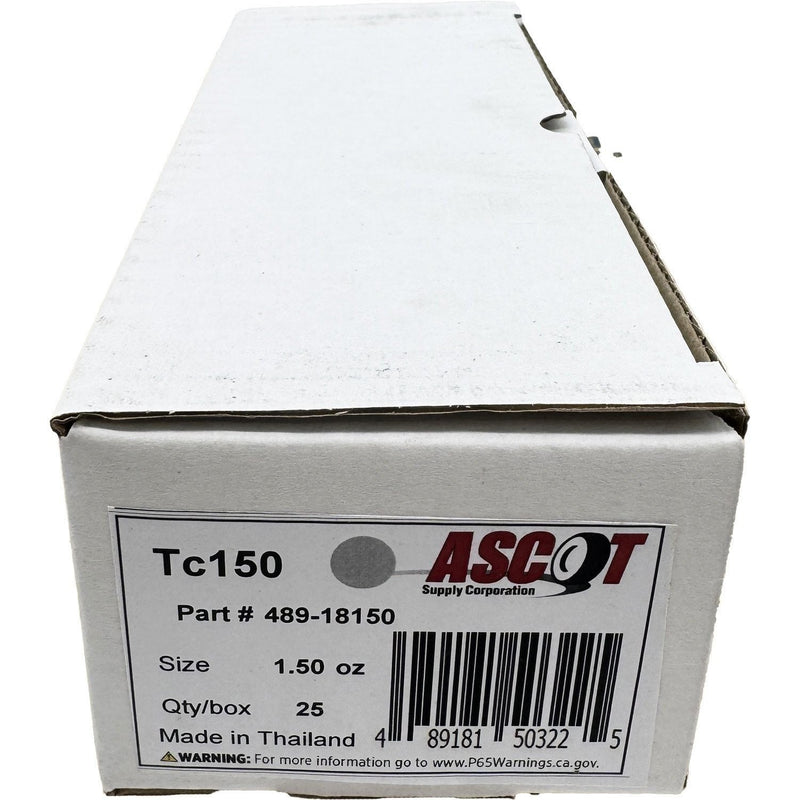 DURAFORCE Ascot T Style Coated Clip-On Wheel Weights 1.50oz Box of 25