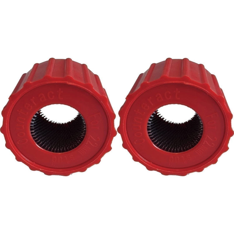 DURAFORCE Counteract SBR Truck Stud Cleaning Brush 22mm Replacement Pack of 2