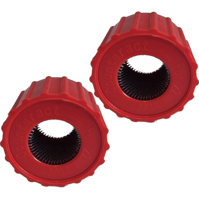 DURAFORCE Counteract SBR Truck Stud Cleaning Brush 22mm Replacement Pack of 2