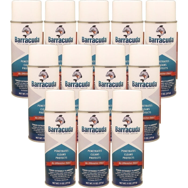 DURAFORCE Barracuda Triple Action Lubricant 11oz - Pack of 12, Heavy Duty Oil