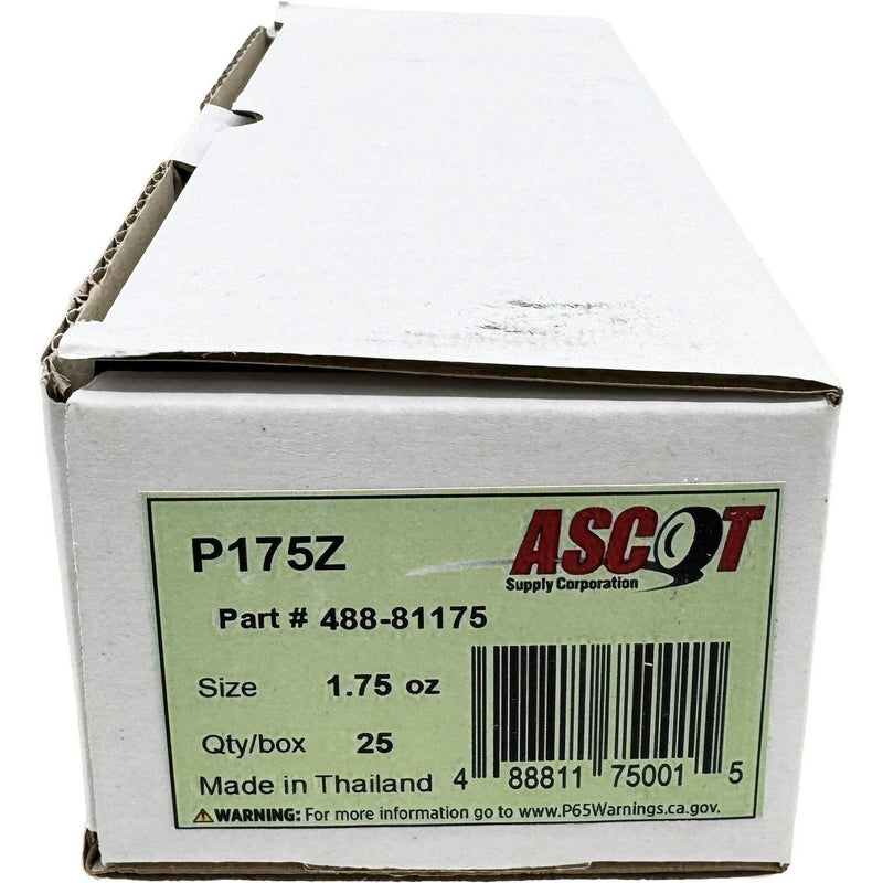 DURAFORCE Ascot P Style Coated Zinc Clip-On Wheel Weights 1.75oz Box of 25