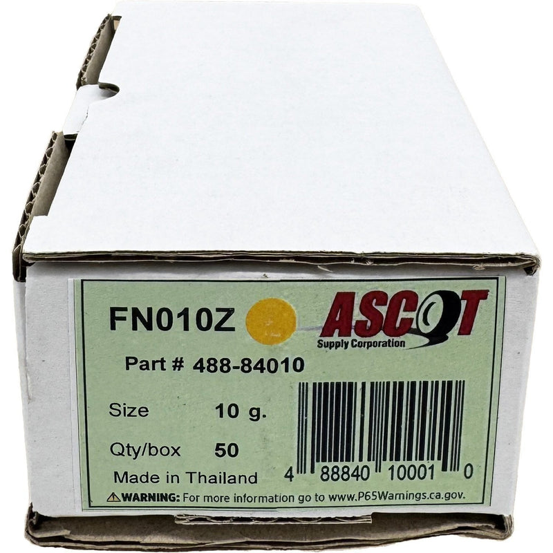 DURAFORCE Ascot FN Coated Zinc Clip-On Wheel Weights 10g (.25oz) Box of 50