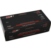 DURAFORCE Ascot Black Nitrile Gloves XXL 5 Mil Powder Free Box of 100