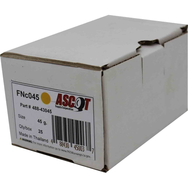 DURAFORCE Ascot FN Coated Clip-On Wheel Weights 45gm (1.50oz) Box of 25