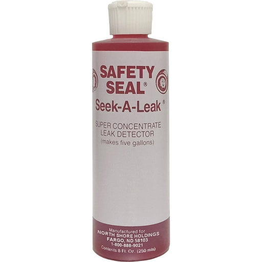 DURAFORCE Safety Seal Seek-A-Leak Leak Detector 8oz - HVAC Refrigerant Leak Finder