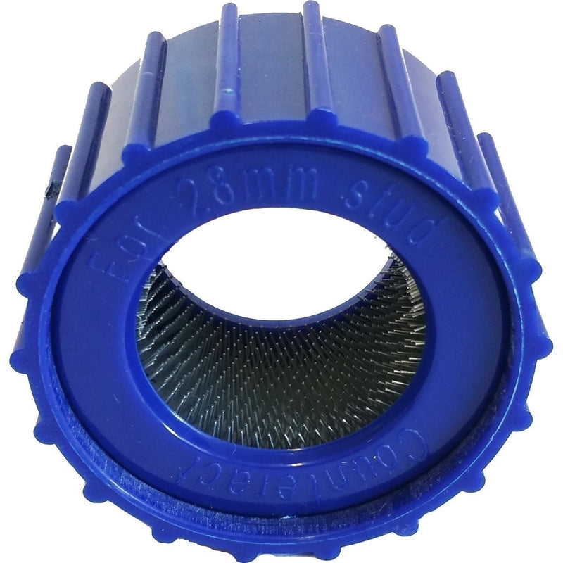 DURAFORCE Counteract SBR28 28mm Replacement Brush for Truck Stud Cleaning Tool