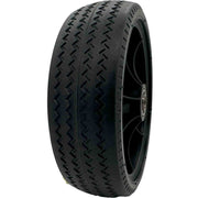 DURAFORCE Marathon 30041P 10x3.75 Flat Free Utility Tire on Plastic Rim with 3/4" Bore