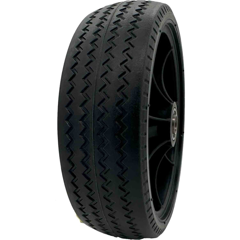 DURAFORCE Marathon 30041P 10x3.75 Flat Free Utility Tire on Plastic Rim with 3/4" Bore