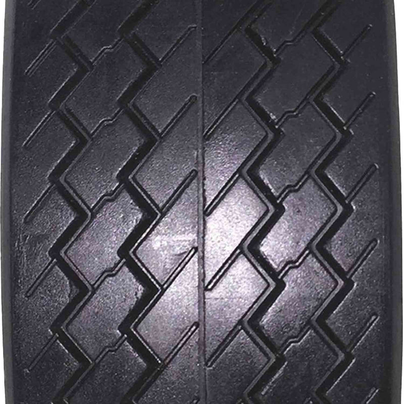 DURAFORCE Marathon 30041P 10x3.75 Flat Free Utility Tire on Plastic Rim with 3/4" Bore