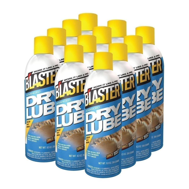 DURAFORCE B'laster 16-TDL-12PK Dry Lube with Teflon 9.3oz Pack of 12 Advanced Formula