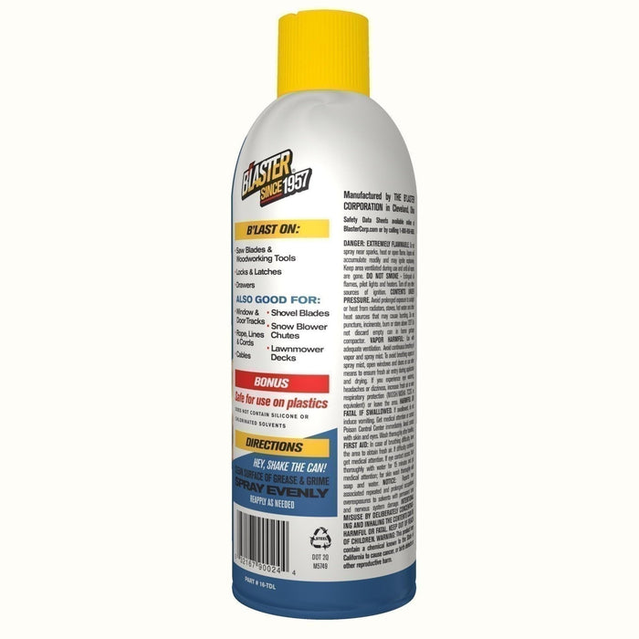 DURAFORCE B'laster 16-TDL-12PK Dry Lube with Teflon 9.3oz Pack of 12 Advanced Formula