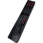 DURAFORCE Ascot 4-Piece Heavy Duty Professional Pry Bar Set - Durable & Reliable Tools