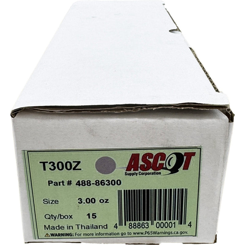 DURAFORCE Ascot T Style Coated Zinc Clip-On Wheel Weights 3oz Box of 15