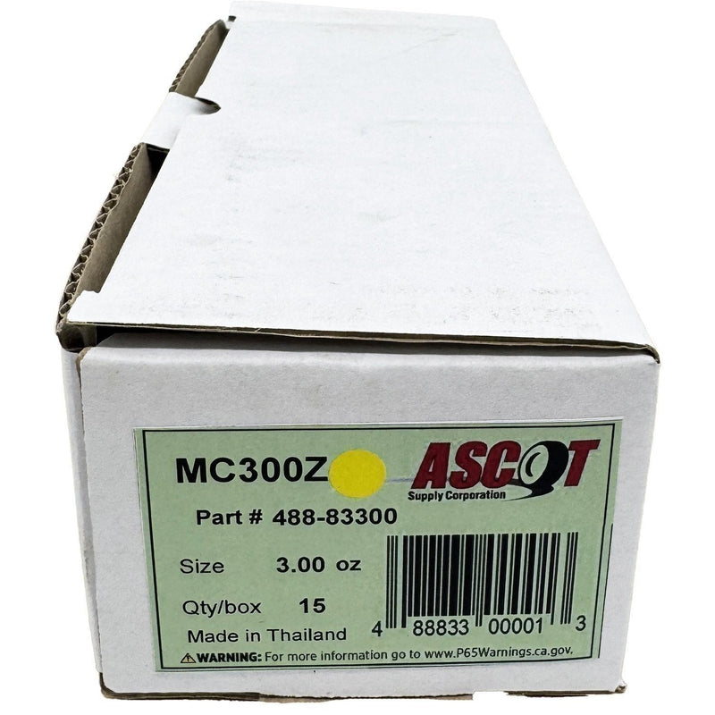 DURAFORCE Ascot MC Coated Zinc Clip-On Wheel Weights 3oz Box of 15