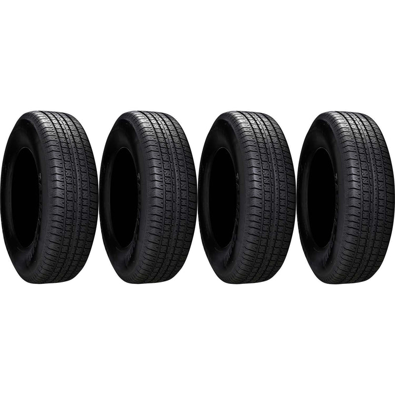 DURAFORCE Carlisle Radial Trail RH Trailer Tires 8ply ST145R12 Pack of 4