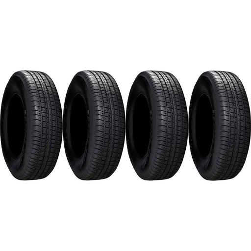 DURAFORCE Carlisle Radial Trail RH Trailer Tires 8ply ST145R12 Pack of 4