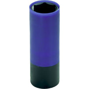 DURAFORCE Grey Pneumatic 2028TP 1/2" Drive 7/8" Thin Wall Deep Nut Protector Socket