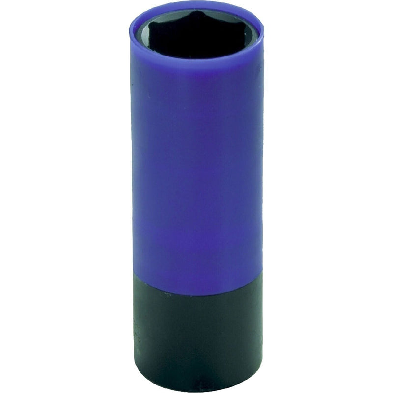 DURAFORCE Grey Pneumatic 2028TP 1/2" Drive 7/8" Thin Wall Deep Nut Protector Socket
