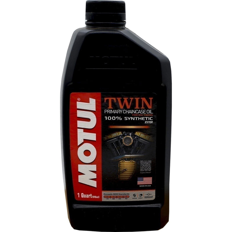 DURAFORCE Motul TWIN 100% Synthetic Primary Chaincase Oil - 1 Liter Motorcycle Fluid