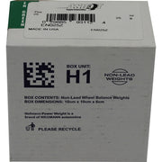 DURAFORCE Perfect Equipment EN025Z Zinc Wheel Weights 25gm (0.875 oz) Box of 25