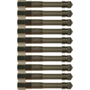 DURAFORCE Schrader 4430 4-1/8" Metal Truck Valve Extensions Pack of 10