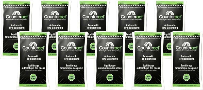 DURAFORCE Counteract 160BNB Tire Balancing Beads 16oz - 10 Bags for Smooth Ride