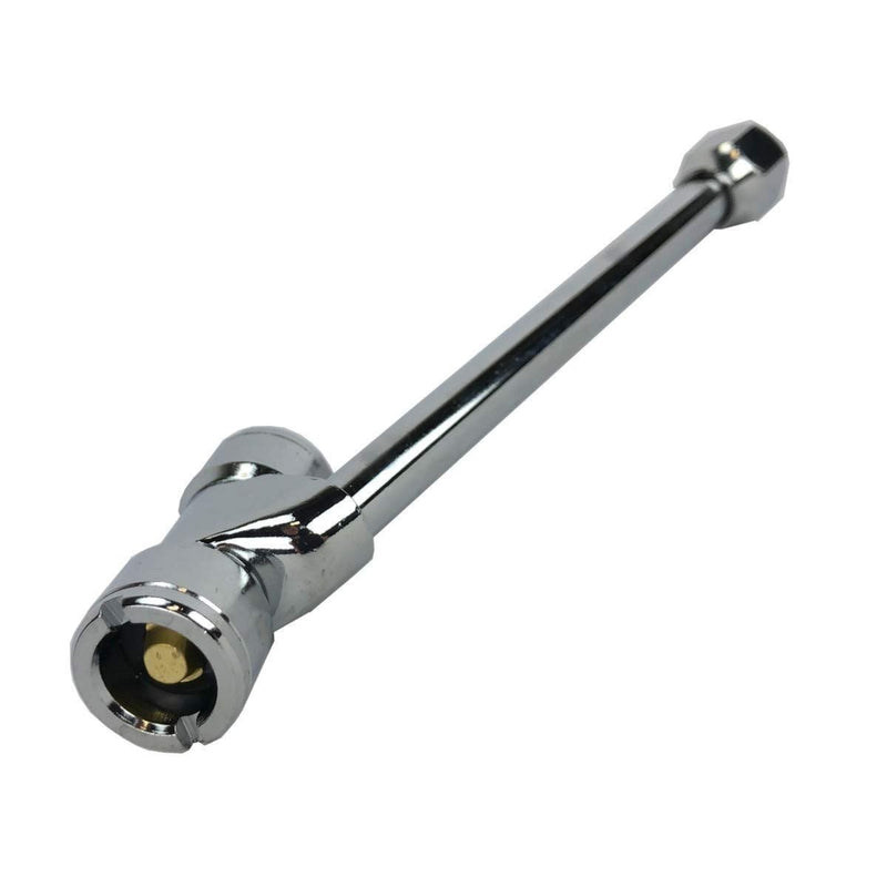 DURAFORCE Haltec 322-1 Large Bore Dual Foot Air Chuck 45° 1/4" NPT Female Thread