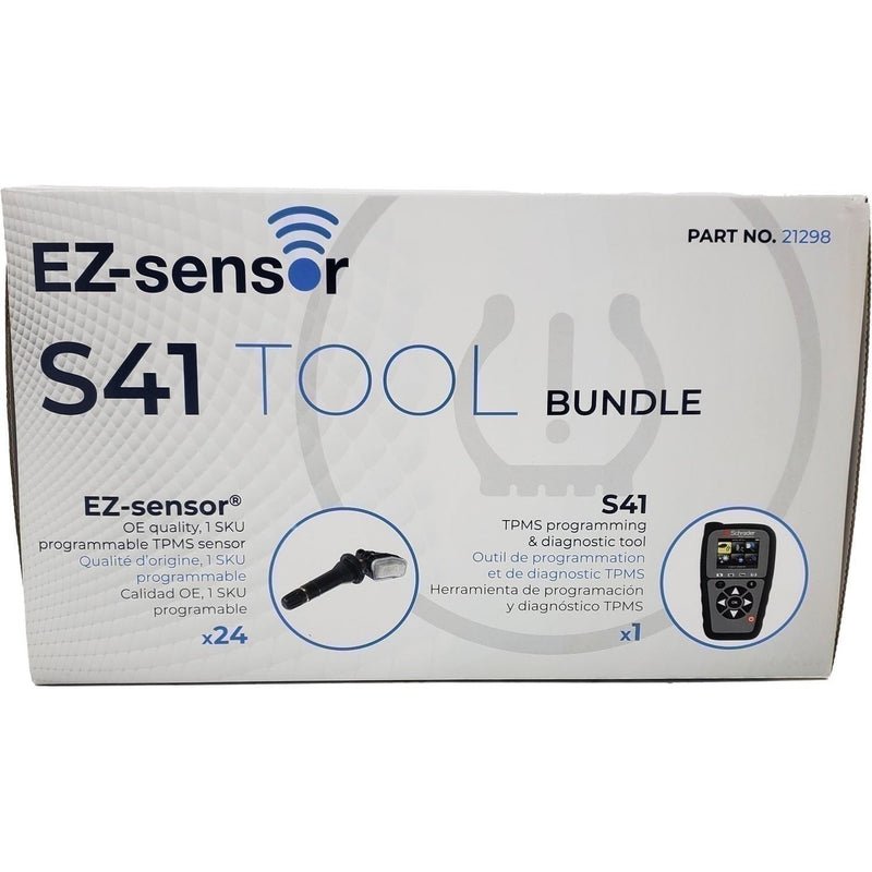 DURAFORCE Schrader 21298 S41 Tool with 24 EZ 33500 Tire Pressure Sensors Kit