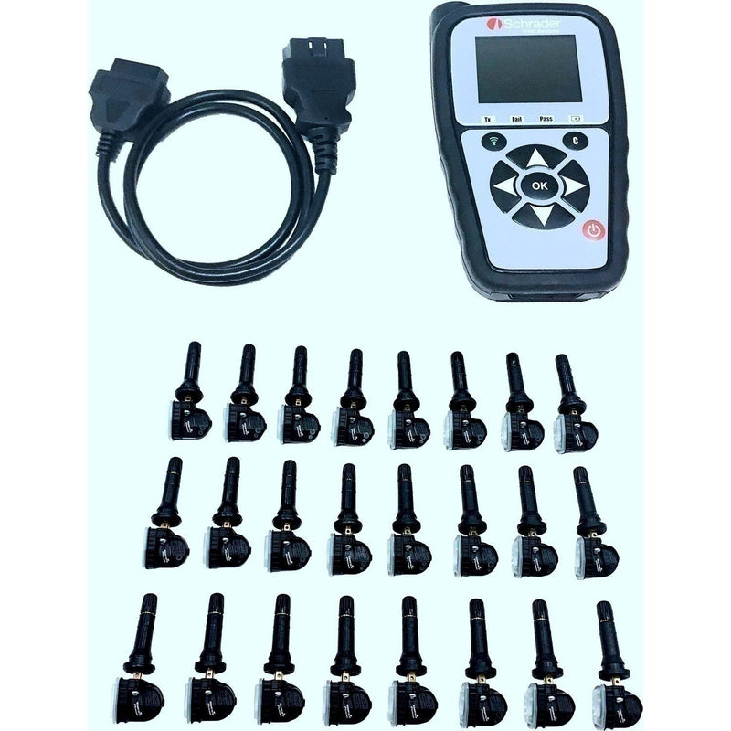 DURAFORCE Schrader 21298 S41 Tool with 24 EZ 33500 Tire Pressure Sensors Kit