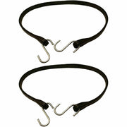 DURAFORCE Peerless CC8441 41" EPDM Rubber Bungee Tarp Straps with Hooks, Pack of 2