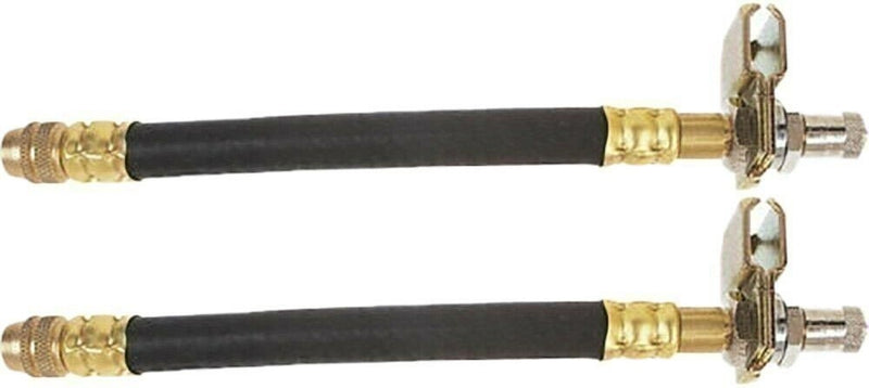DURAFORCE Haltec FE-300-7 7" RV Flexible Rubber Valve Extensions - Pair of 2