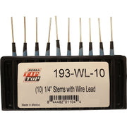 DURAFORCE REMA TIP TOP 193-WL-10 Tire Plug 1/4" with Lead Wire - Box of 10