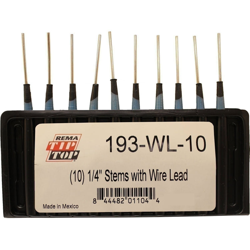 DURAFORCE REMA TIP TOP 193-WL-10 Tire Plug 1/4" with Lead Wire - Box of 10