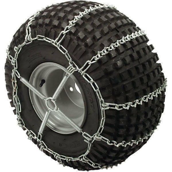 DURAFORCE Peerless 1064655 V-Bar 4-Link ATV Tire Chains 25x8-12 24x8-11 24x9-12 Pair