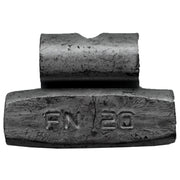 DURAFORCE Perfect Equipment FN020FE Coated Steel Wheel Weights 20gm 25-Pack Box