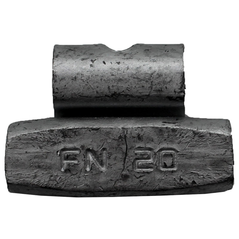 DURAFORCE Perfect Equipment FN020FE Coated Steel Wheel Weights 20gm 25-Pack Box