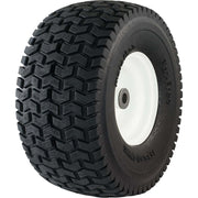 DURAFORCE Marathon 30426 15x6.50-6 Flat Free Turf Lawn & Garden Tire on Rim