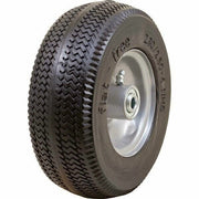 DURAFORCE Marathon 00026P Flat Free Sawtooth Utility Tire on Rim 2.80/2.50-4