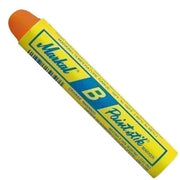 DURAFORCE Markal B Orange Solid Paint Stick Marker Tire Crayon - Pack of 12