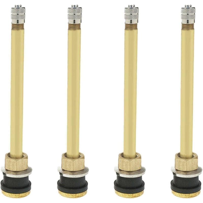 DURAFORCE TR573 4-3/8" Brass Tubeless Truck Tire Valve Stem Clamp Pack of 4