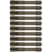DURAFORCE Schrader 2-7/32" Metal Truck Valve Extensions Pack of 10 - Tire Valve Caps