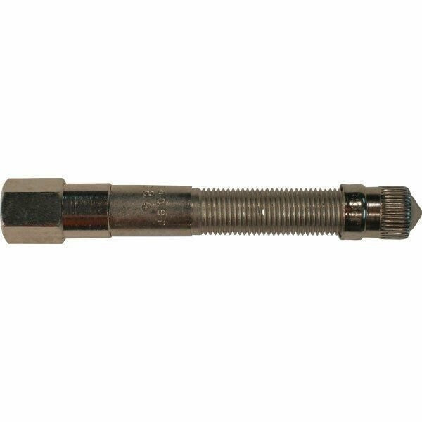DURAFORCE Schrader 2-7/32" Metal Truck Valve Extensions Pack of 10 - Tire Valve Caps