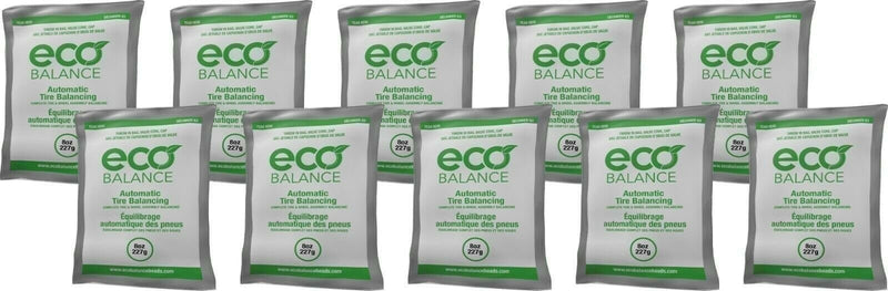 DURAFORCE ECO Balance 08EB Tire Balancing Beads 8oz - 10 Bags for Smooth Ride