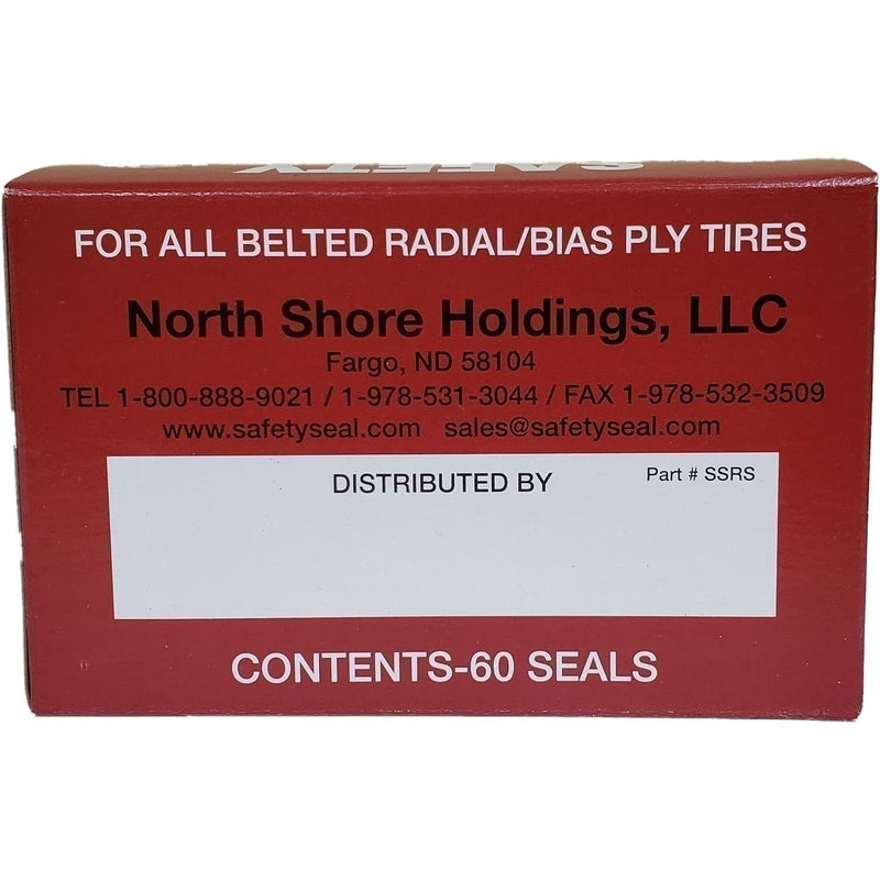 DURAFORCE Safety Seal SSRS Slim 4" Tire Repair Plugs for Small Punctures, 60 Pack